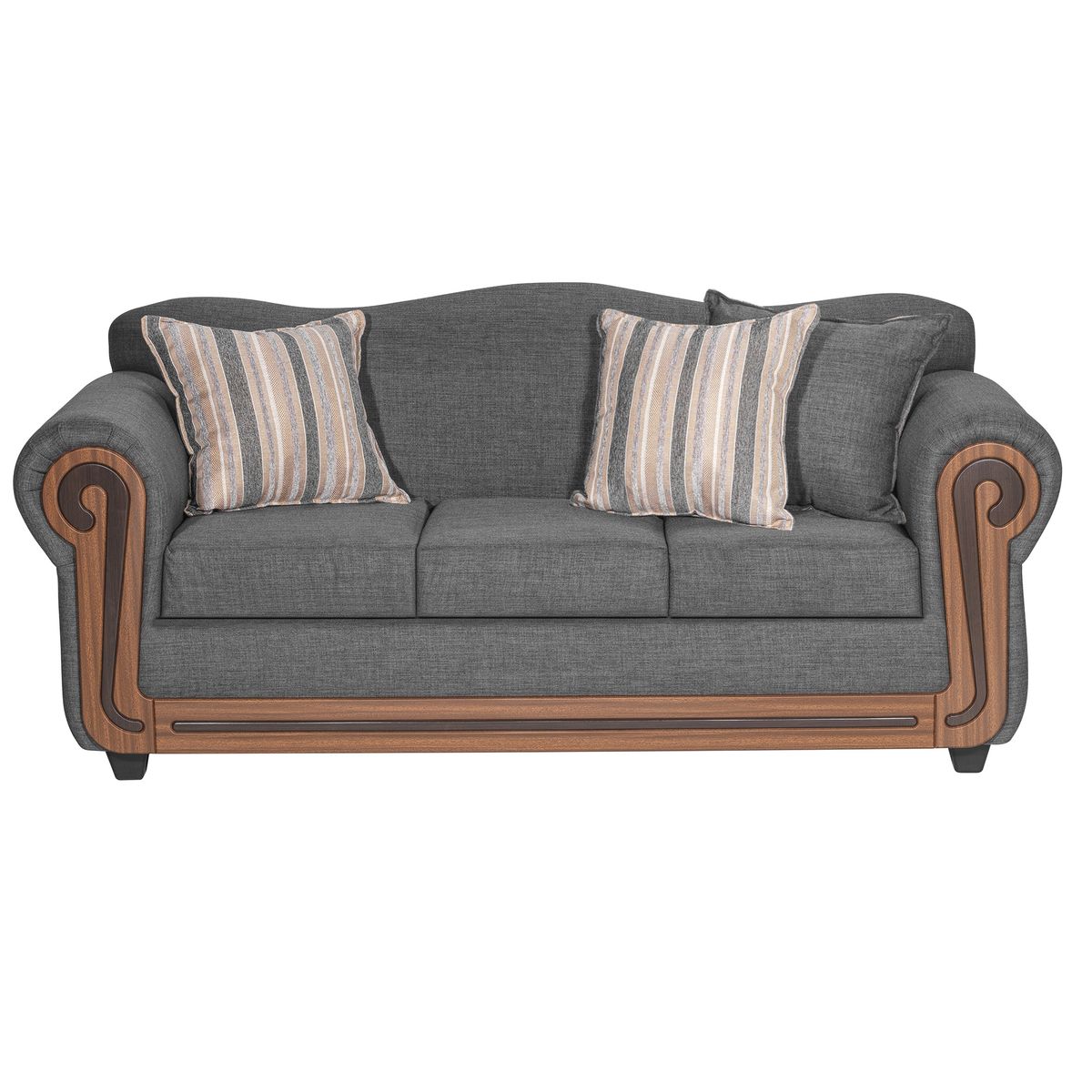 COLBOX - Sofá Silverado 3 Cuerpos Tela