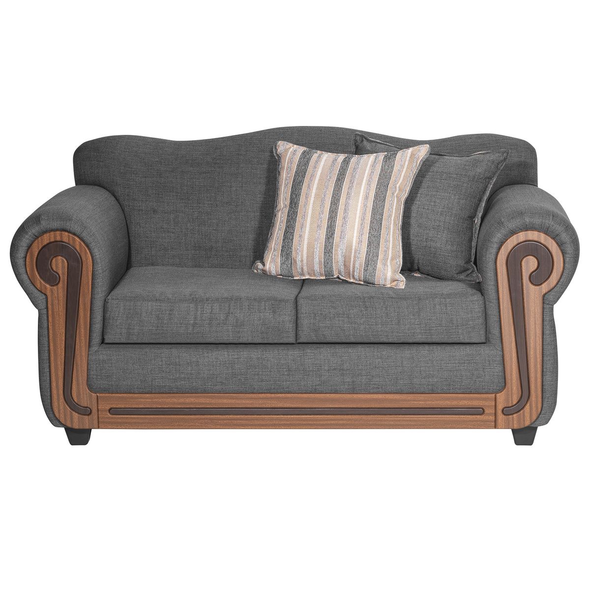 COLBOX - Sofá Silverado 2 Cuerpos Tela