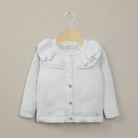 Chaleco gris de niña 40798