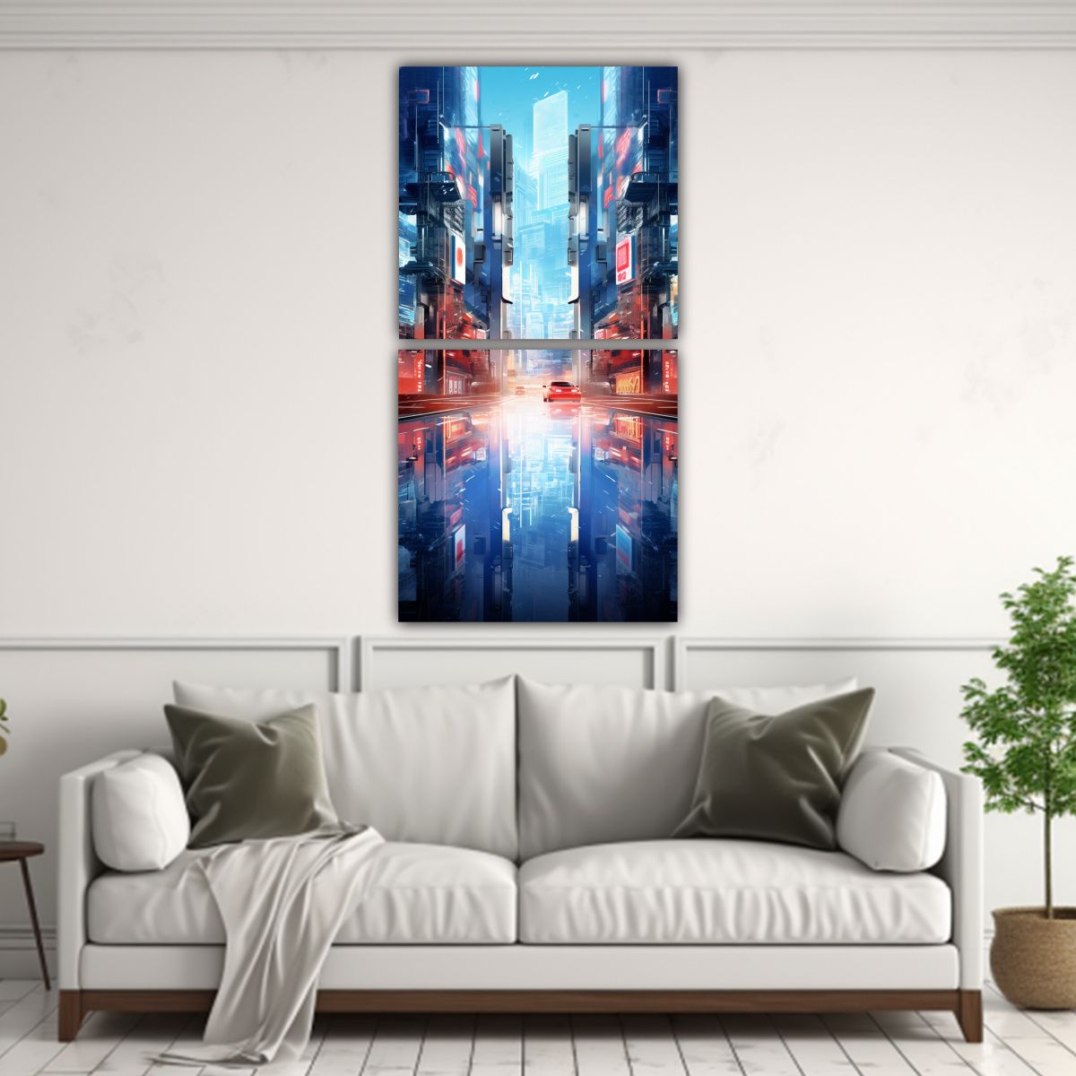 GENERICO - Pinturas Decorativas De Fantasía Abstracta De 20x40 Cm