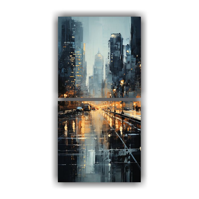 GENERICO - Pintura Decorativa Brillante Capturando El 60x120 Cm