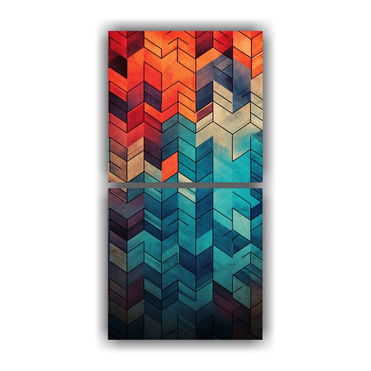 GENERICO - Lienzos De Tela Creativa Expresividad Para Un 50x100 Cm