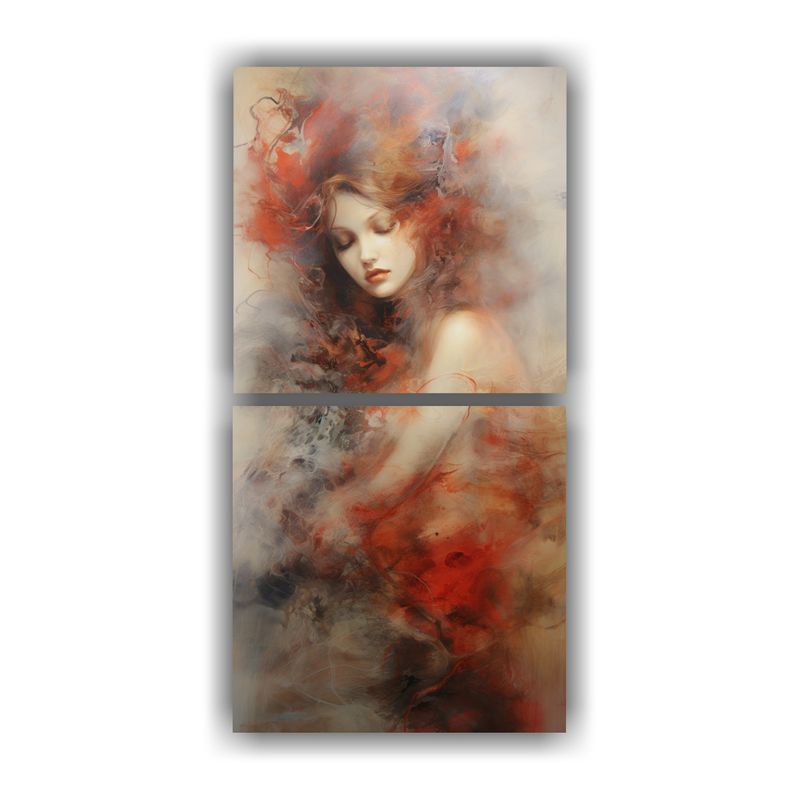 GENERICO - Pinturas Decorativas Con Movimiento Estrellado En 50x100 Cm