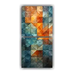 GENERICO - Cuadros Decorativos Urbanos En Bastidor Diseño 40x80 Cm