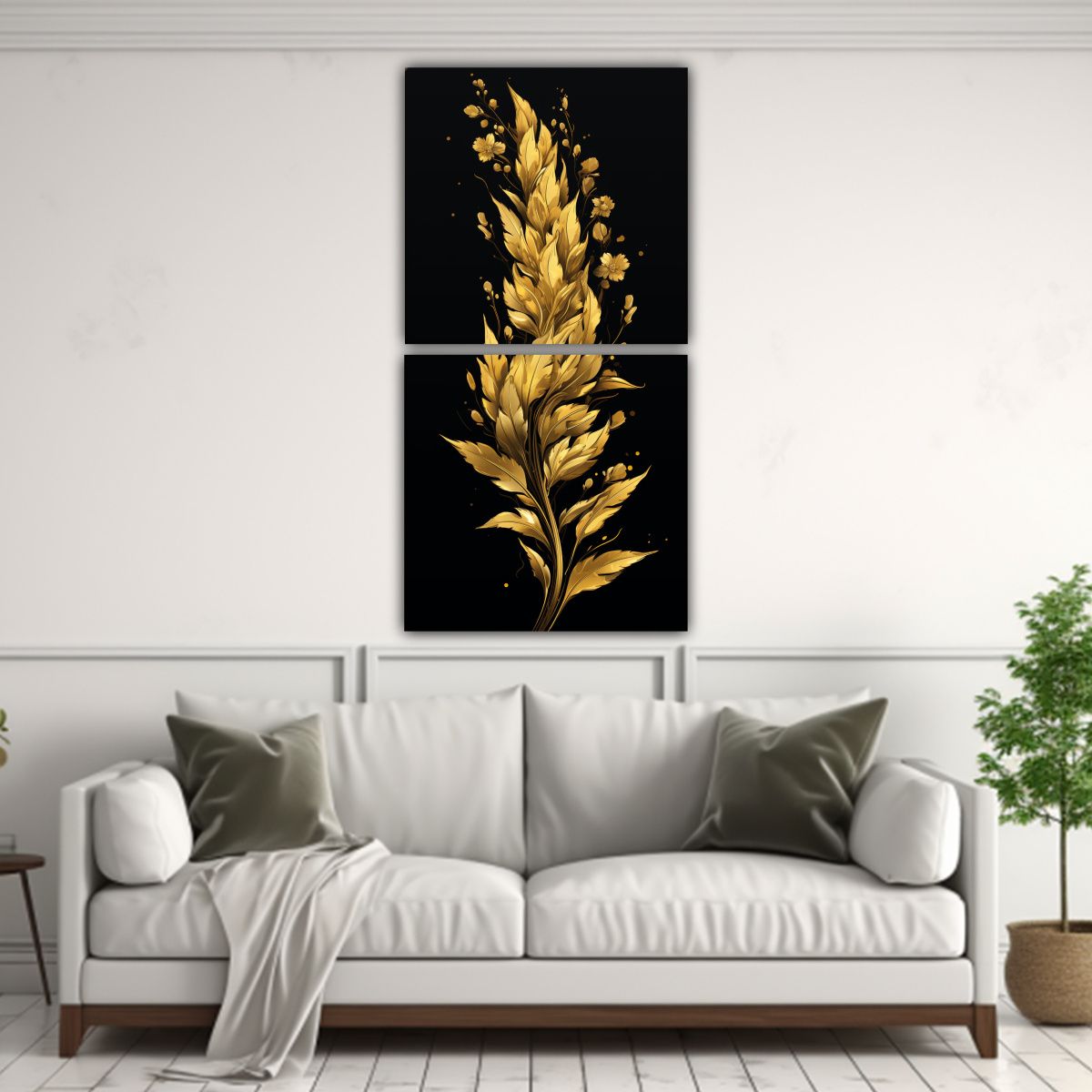 GENERICO - Pinturas Decorativas De Composición Dinámica 40x80 Cm