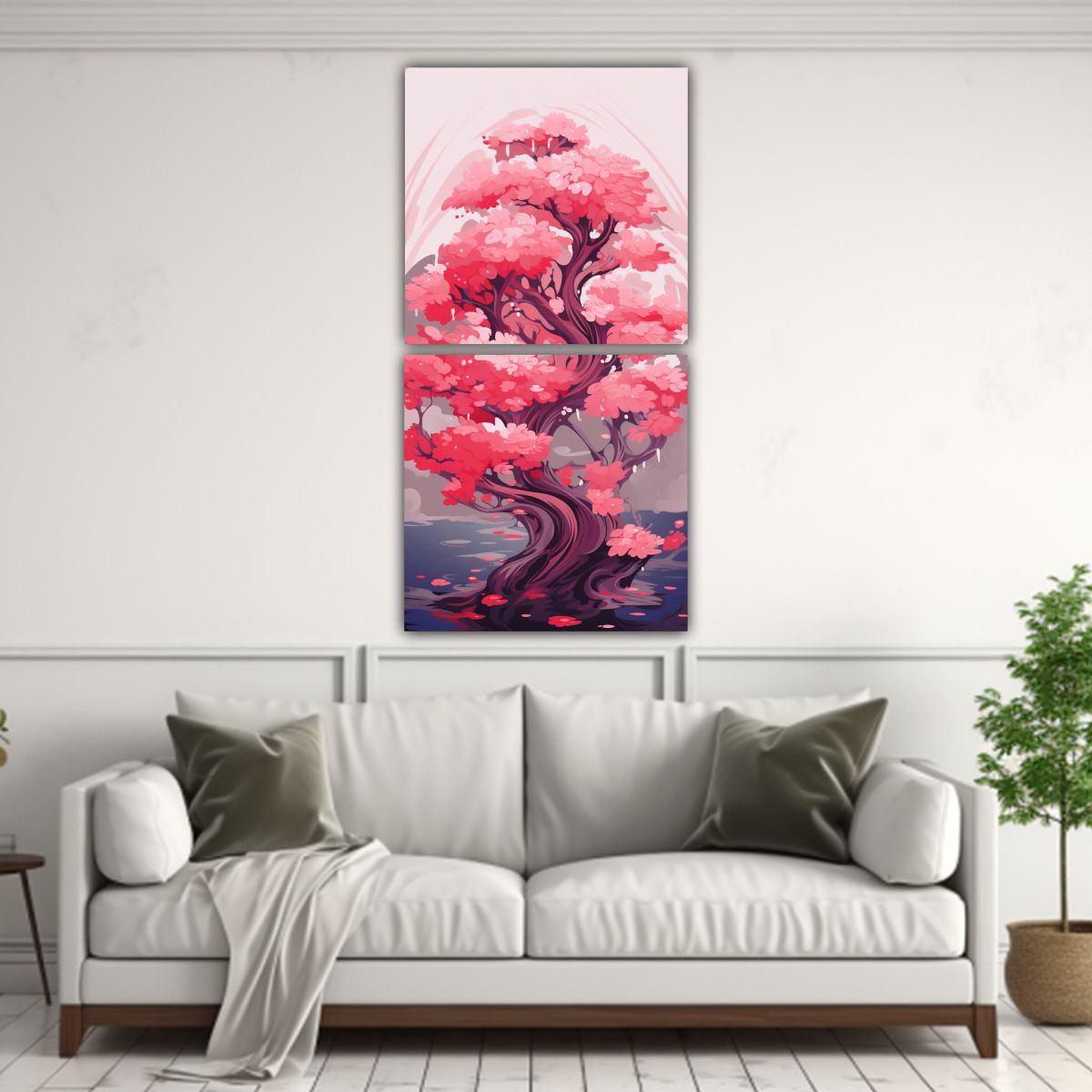 GENERICO - Pinturas Neonoir Con Ambiente Y Decoración 50x100 Cm