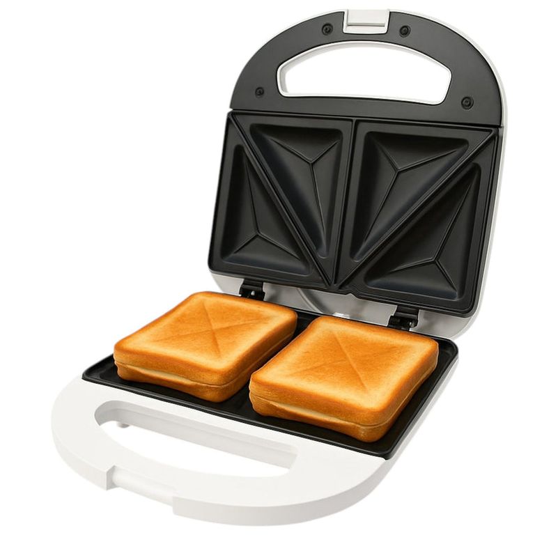 TELEFUNKEN Sandwichera Dual NonStick 800W Life EasyMaker