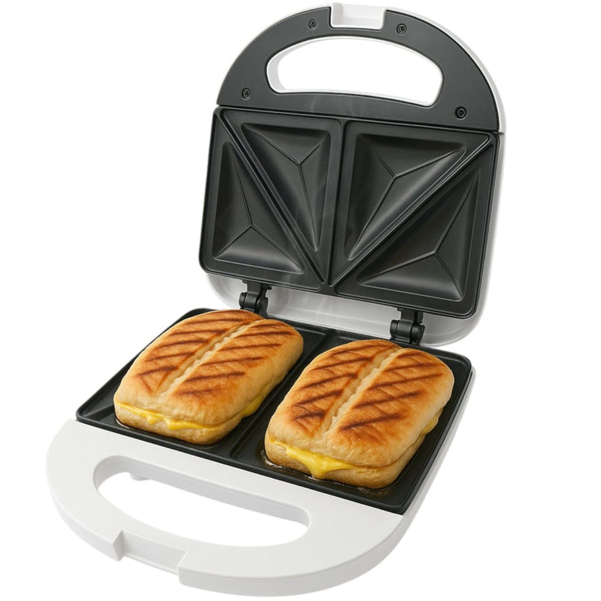 TELEFUNKEN - Sandwichera Dual NonStick 800W Life EasyMaker TELEFUNKEN