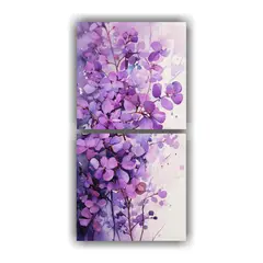 GENERICO - Pinturas Abstractas De Impacto Conceptual En 30x60 Cm