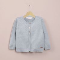 Chaleco verde de niña 40801