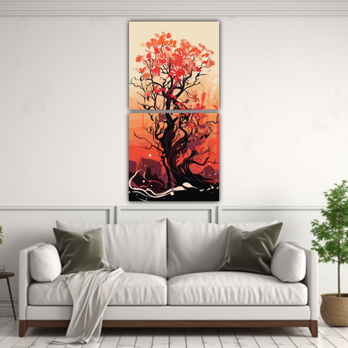 GENERICO - Cuadros De Decoración Para El Hogar Con 60x120 Cm