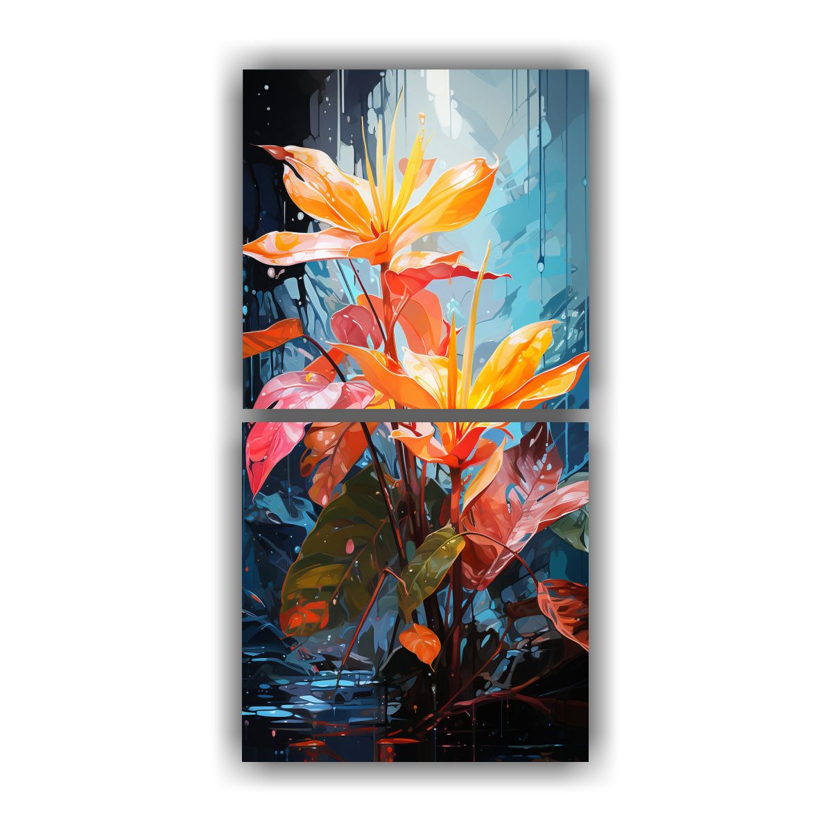 GENERICO - Lienzos Inspiradores Arte Callejero Hojas 50x100 Cm