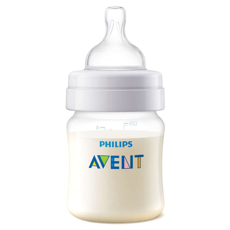 PHILIPS AVENT - Mamadera Anticolicos desde 0 meses de 125 ml Avent SCF810/27