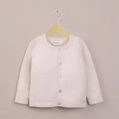 OPALINE - Chaleco beige de bebé unisex 40791