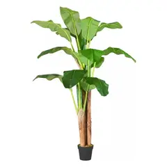 GENERICO - Arbol Artificial Banano premium Planta Arbusto realista 180mt