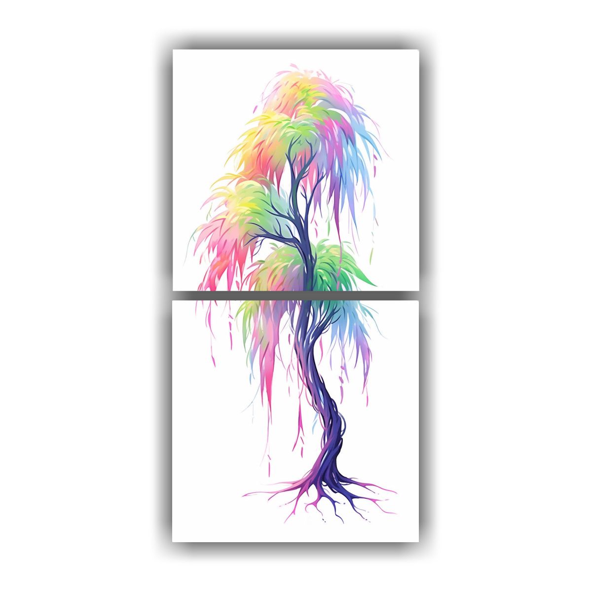 GENERICO - Pinturas Decorativas Juveniles De Inspiración 20x40 Cm