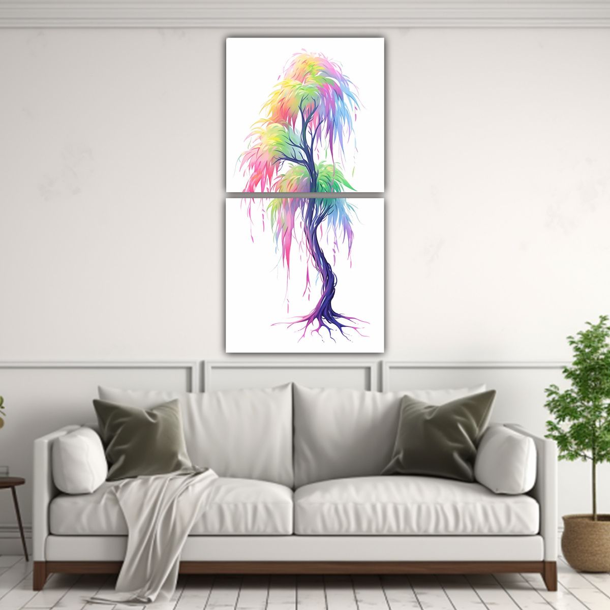 GENERICO - Pinturas Decorativas Juveniles De Inspiración 20x40 Cm