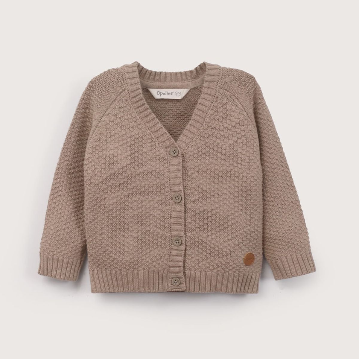 OPALINE - Chaleco beige de niño 40792