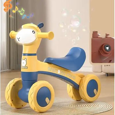 Imagen 2 del producto Triciclo Ovejita Luz Música Scooter Correpasillos AZUL