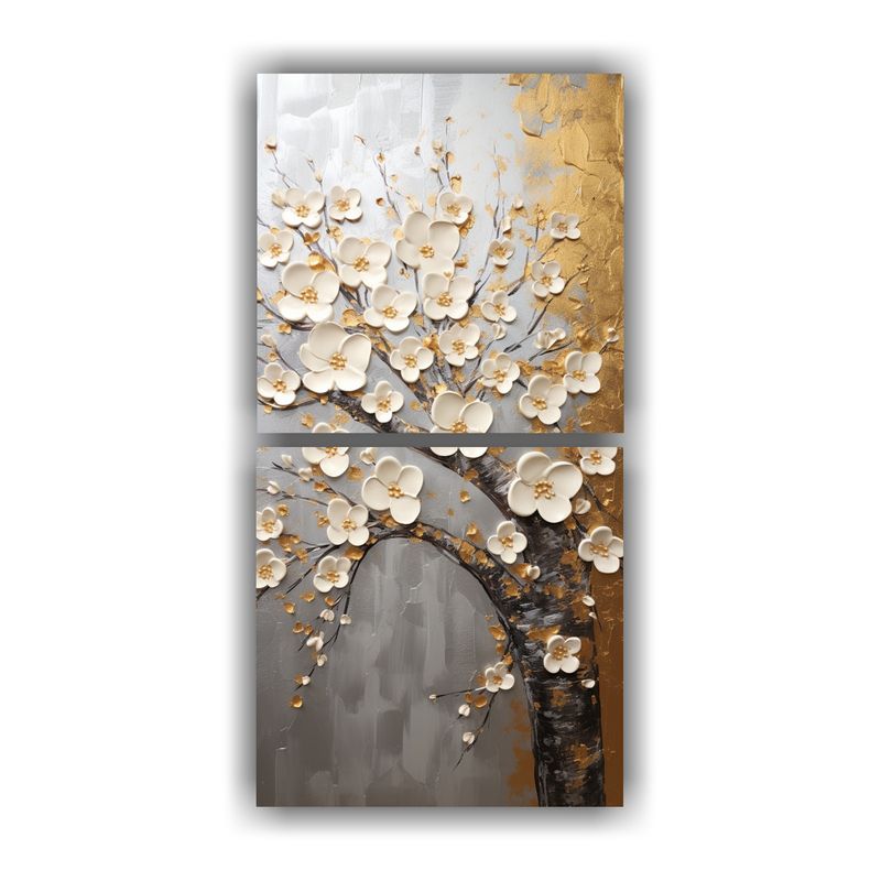 GENERICO - Cuadro Moderno Interiores Pintura En Lienzo 50x100 Cm