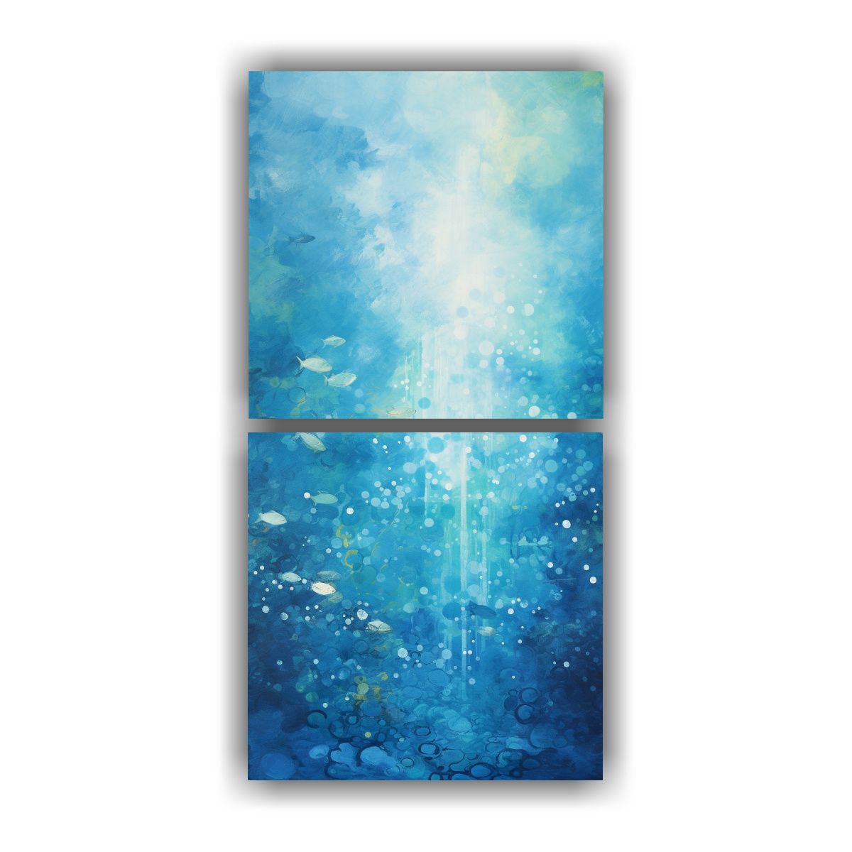 GENERICO - Pinturas Decorativas Abstractas De Un Mundo 50x100 Cm