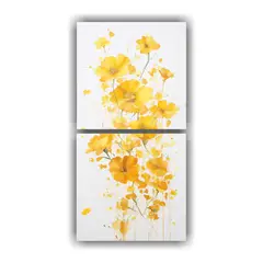 GENERICO - Pintura Acrílica Sin Costuras Sobre Blanco 20x40 Cm