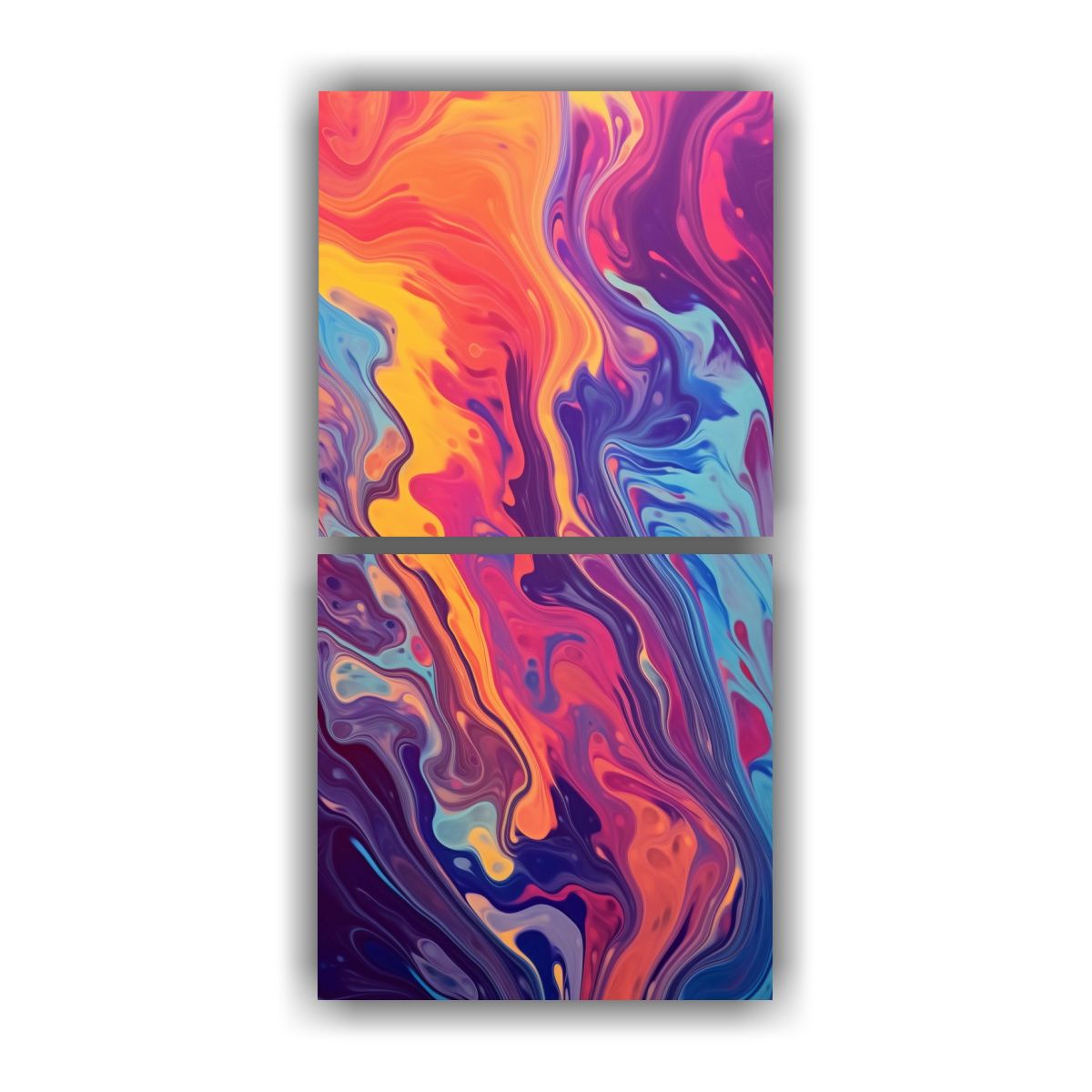 GENERICO - Pinturas Decorativas De Composición Equilibrada 30x60 Cm