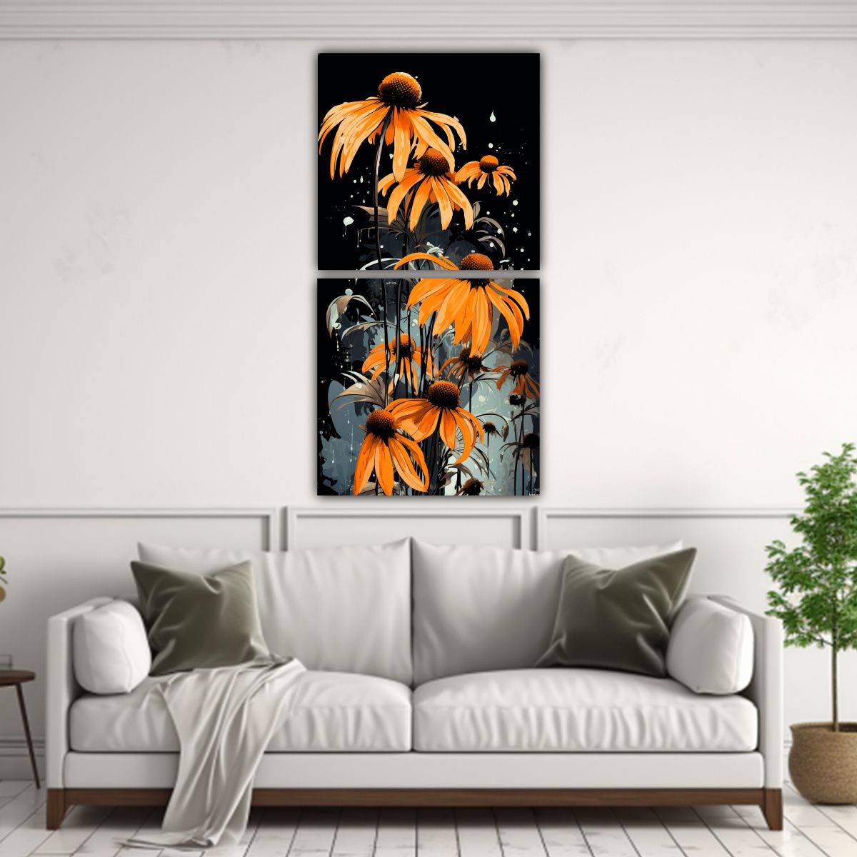 GENERICO - Cuadros Decorativos Vintage De Alta Resolución 40x80 Cm