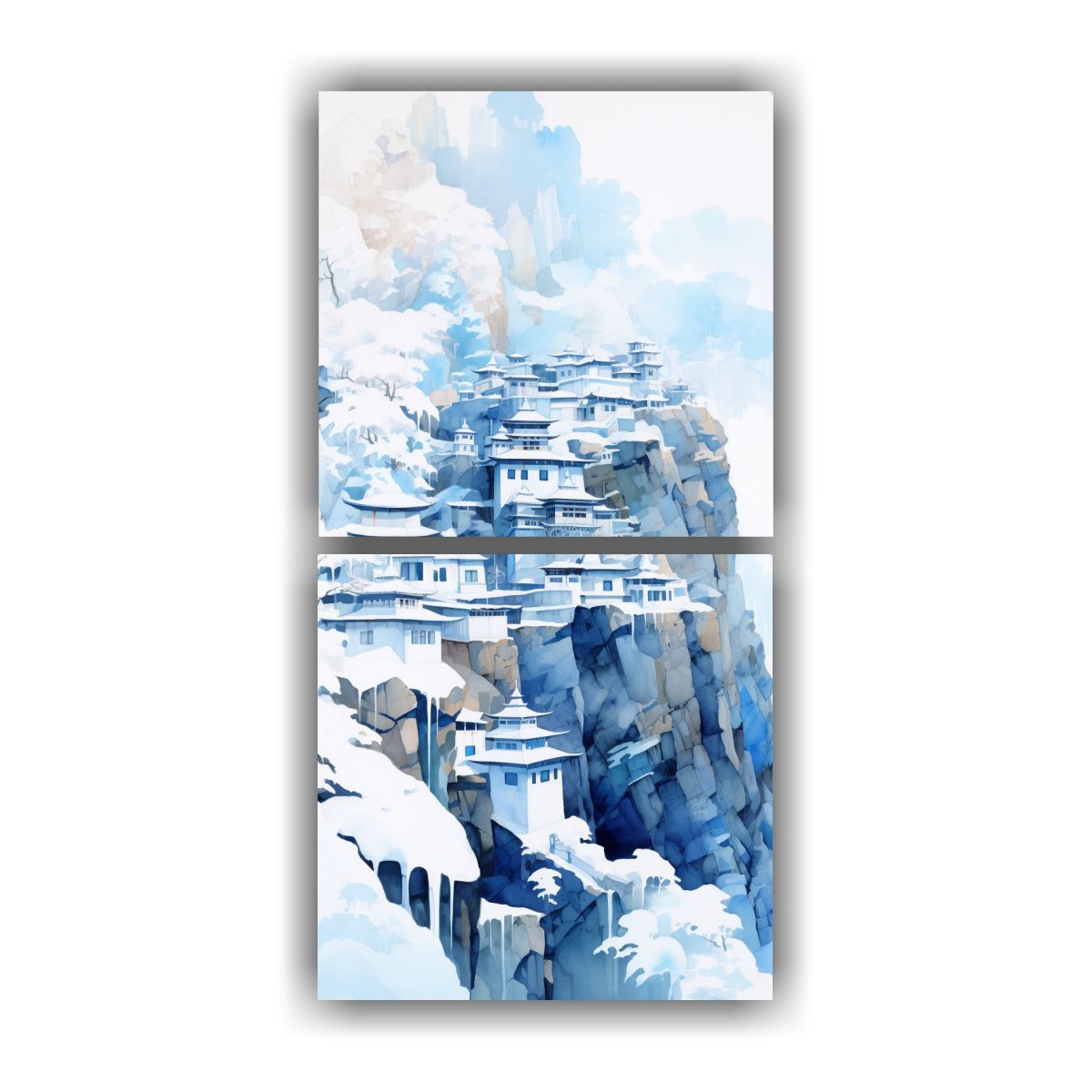 GENERICO - Pintura Decorativa De Lienzo Patron Intenso En 50x100 Cm