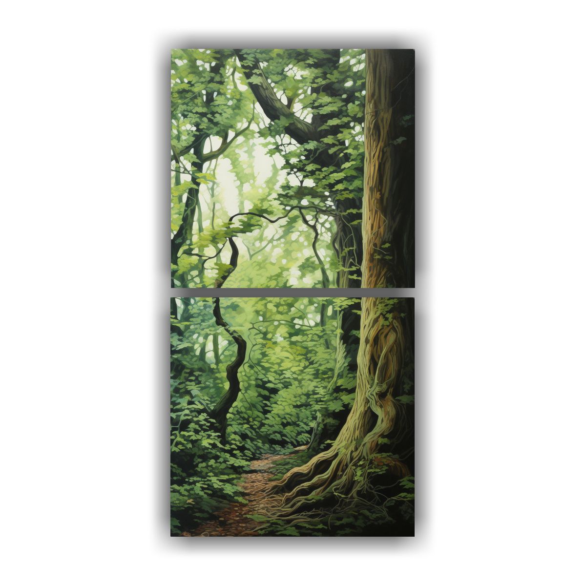 GENERICO - Lienzos De Tela Para Fotografía Visual De árbol 50x100 Cm