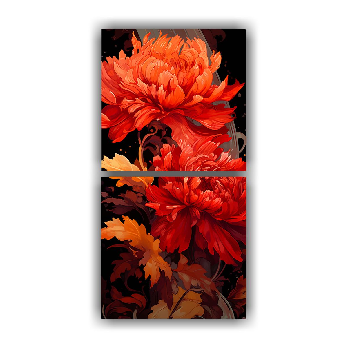 GENERICO - Lienzos De Tela Imagen Intenso Marigold Herbs En 50x100 Cm