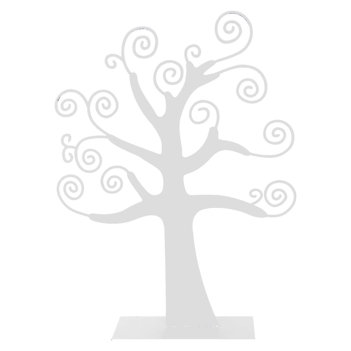 SOHOGAR - Porta Joyas Árbol Blanco 42 Cm