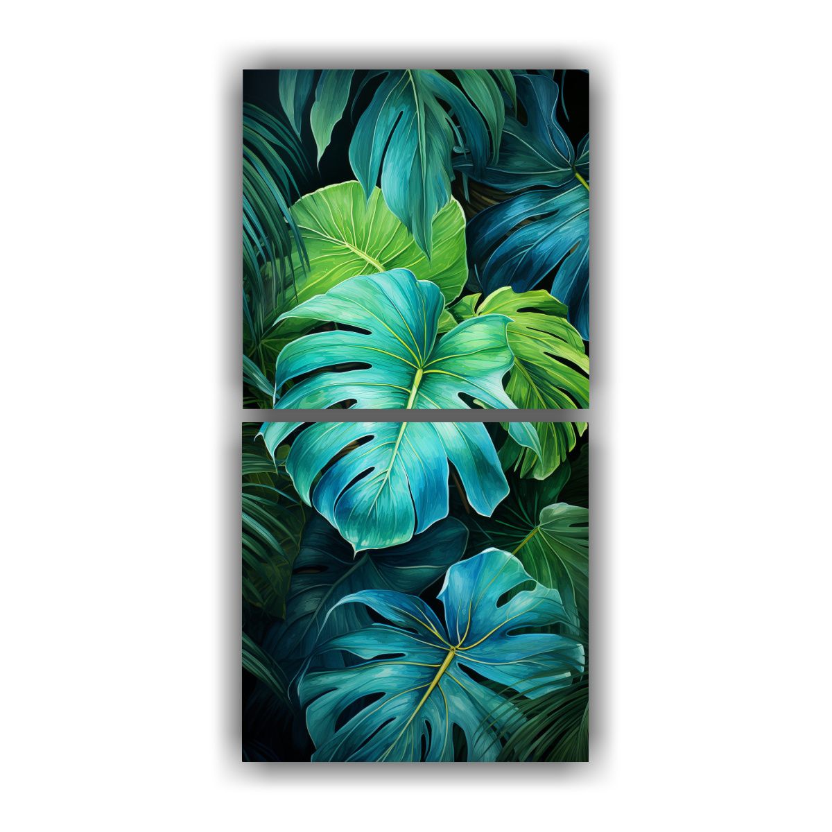 GENERICO - Pinturas Clásicas De Alta Calidad De Dos Cuadros 30x60 Cm