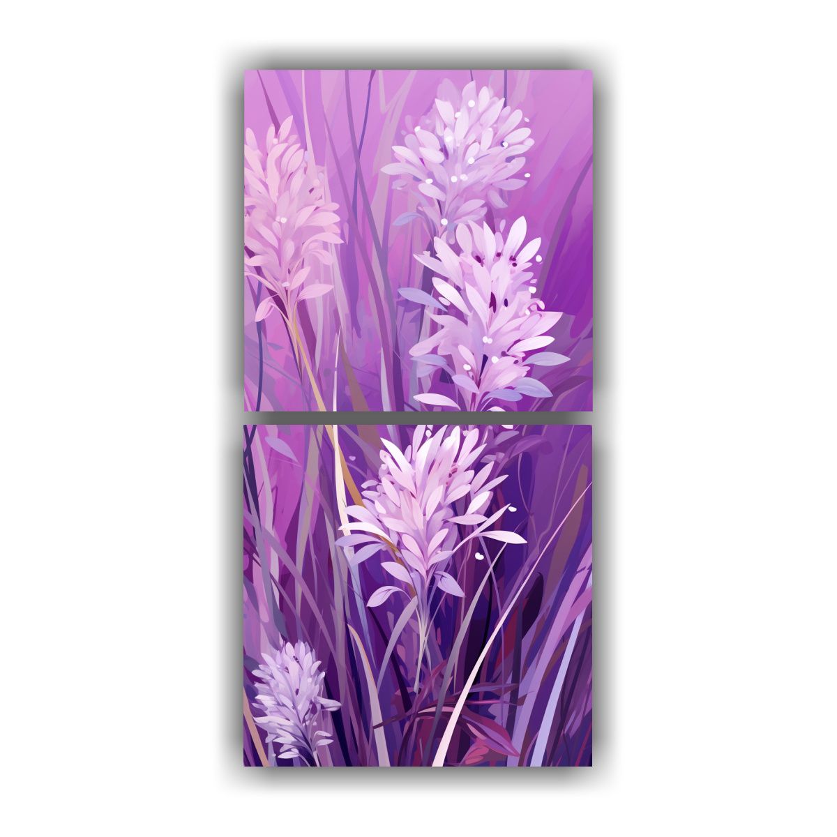 GENERICO - Estilo Óleo De Hierbas De Limoncillo En Colores 50x100 Cm