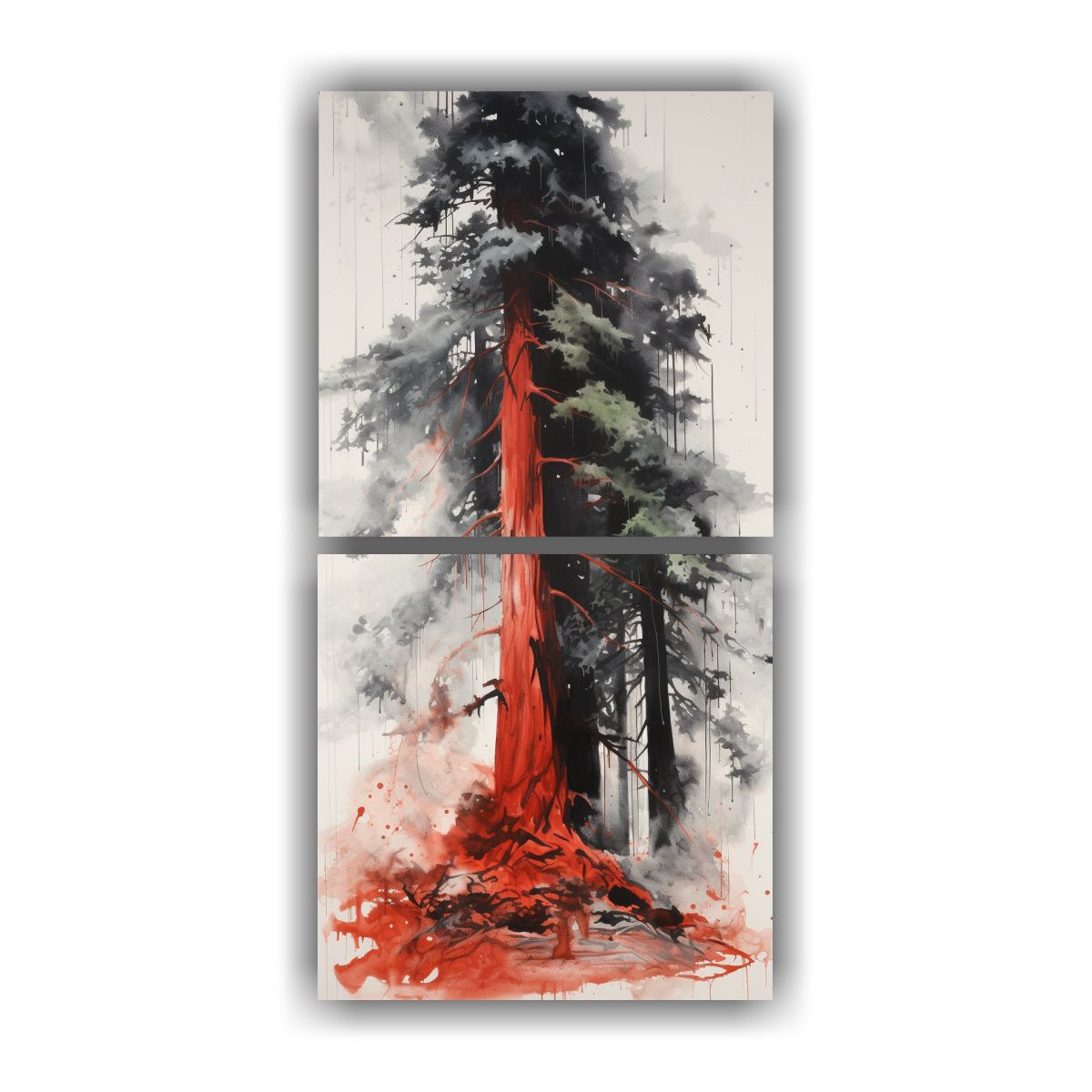 GENERICO - Cuadros Decorativos Abstractos Elegancia Del 50x100 Cm