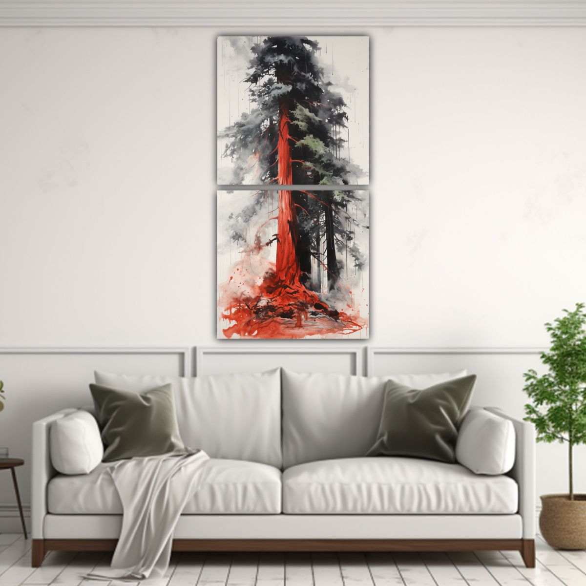 GENERICO - Cuadros Decorativos Abstractos Elegancia Del 50x100 Cm