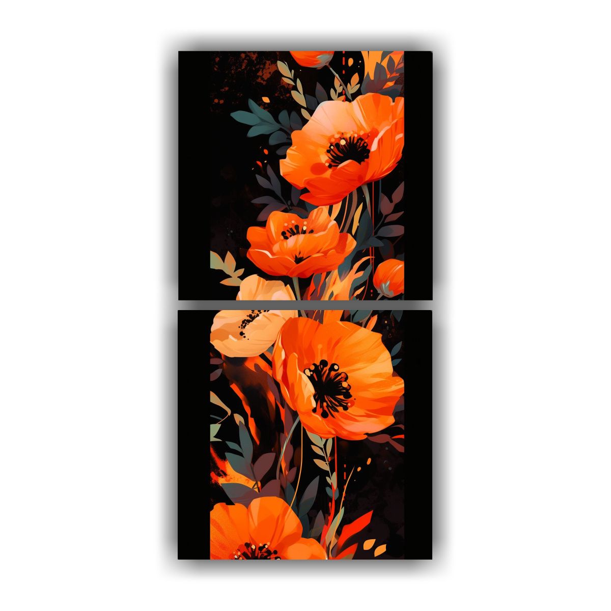 GENERICO - Pinturas Decorativas En Estilo Neonoir En Tema 60x120 Cm