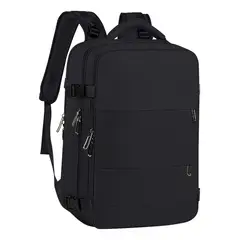 SUPERCENTER - Mochila De Viaje Avión Aprobado Gran Capacidad Negro