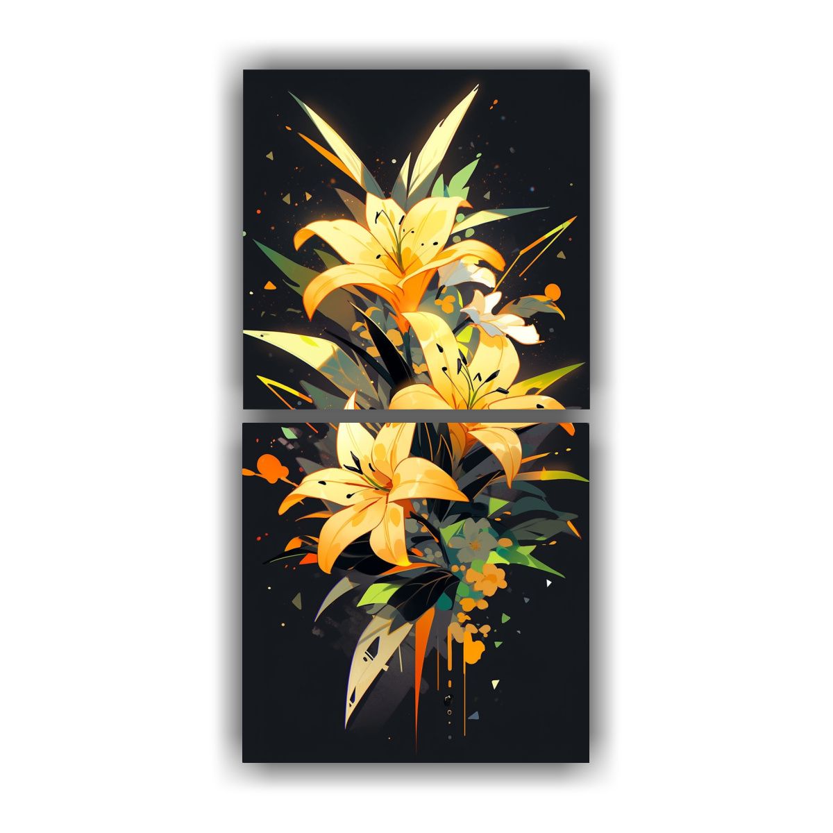 GENERICO - Pinturas Decorativas En Estilo Medio De 40x80 Cm