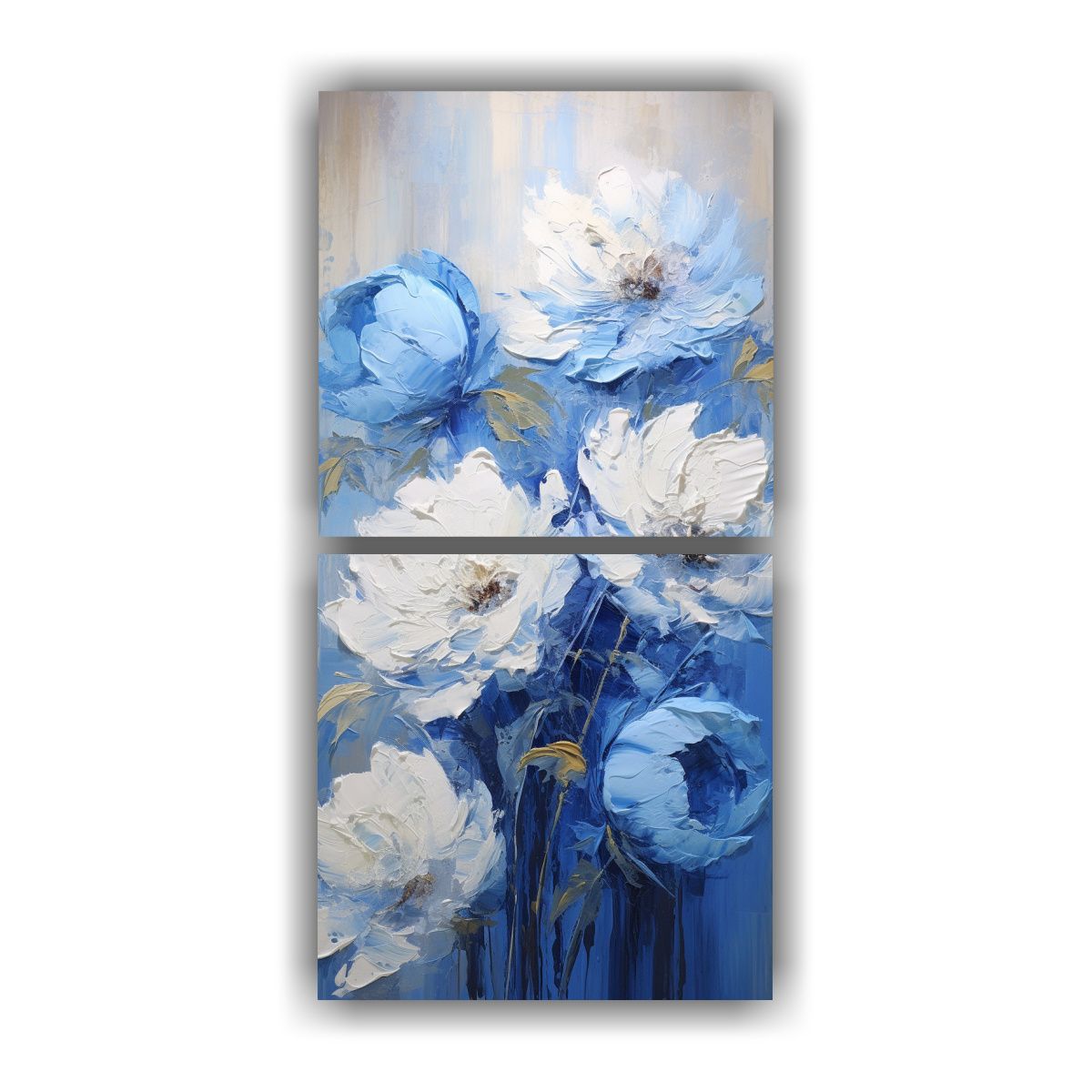 GENERICO - Dos Lienzos De Tela Venta Estético De Pintura En 20x40 Cm