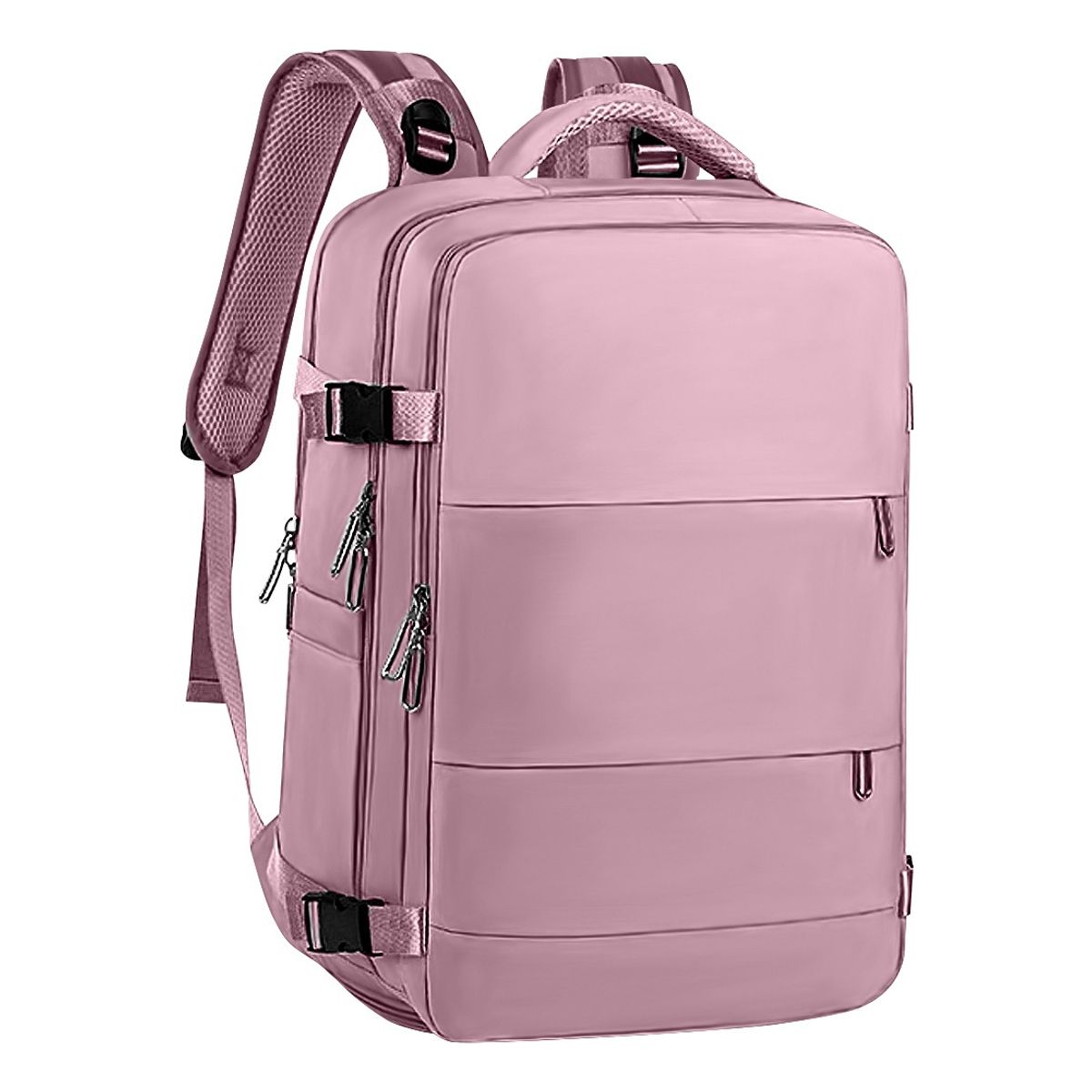 SUPERCENTER - Mochila De Viaje Avión Aprobado Gran Capacidad Rosa