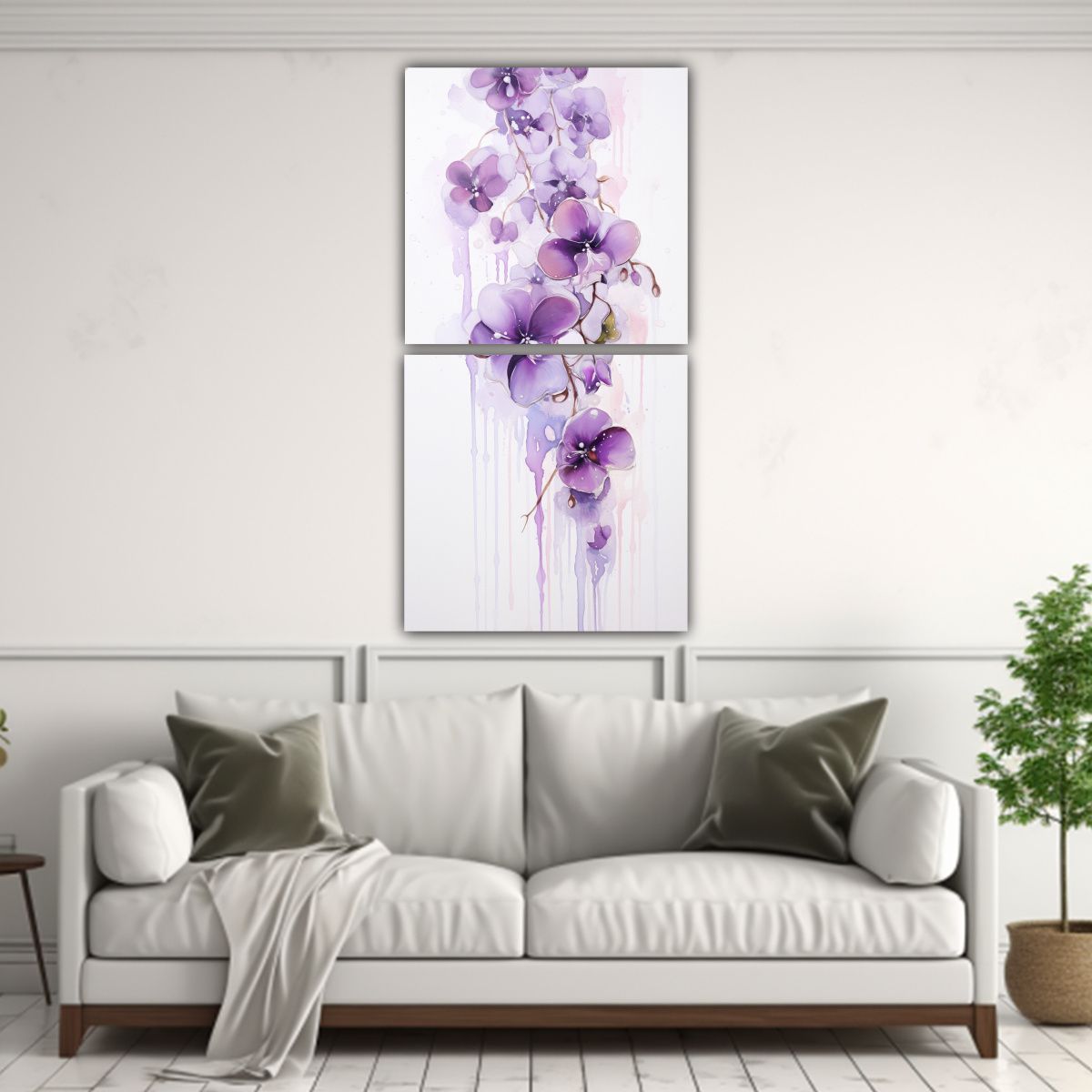 GENERICO - Cuadros Pop Art Colores Brillantes Pintura 50x100 Cm