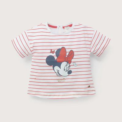 Imagen 2 del producto Polera a rayas blanca disney de niña