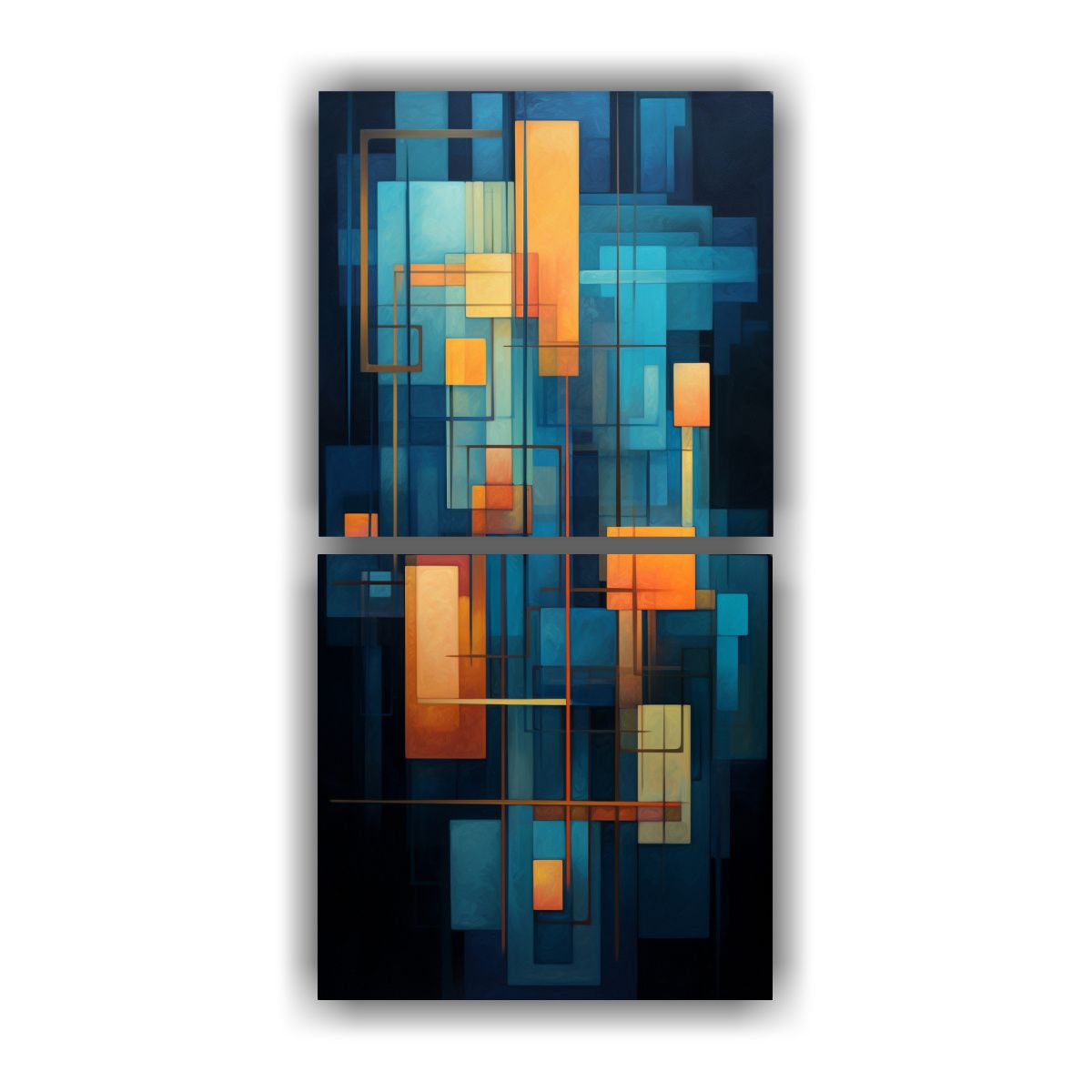 GENERICO - Cuadro Fotográfico Abstracto De Vitalidad En 50x100 Cm