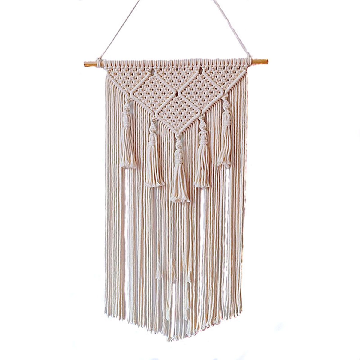 UMEXUS - Tapiz Bohemio Tejido a Mano 40x70cm Decoración Pared Living Dormitorio