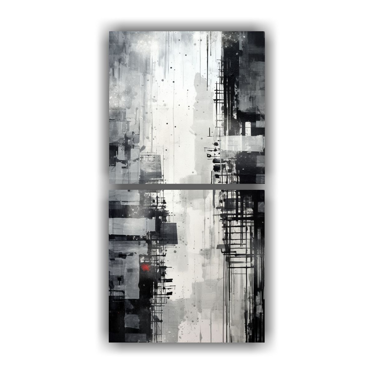 GENERICO - Cuadros Estilo Galería De Decoración Para El 60x120 Cm
