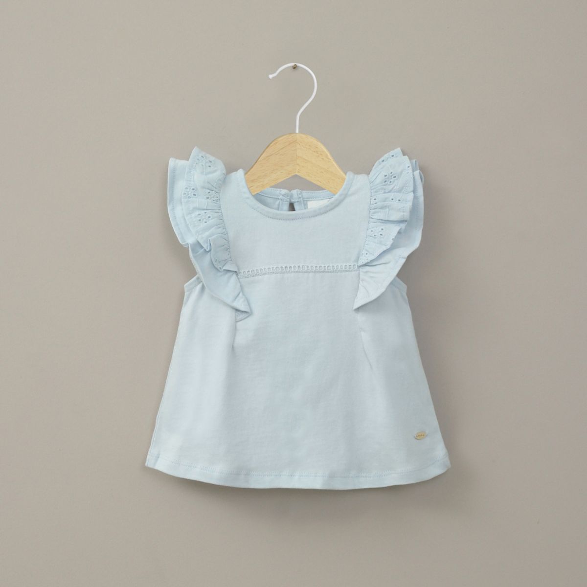 OPALINE - Polera celeste de niña