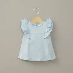 OPALINE - Polera celeste de niña