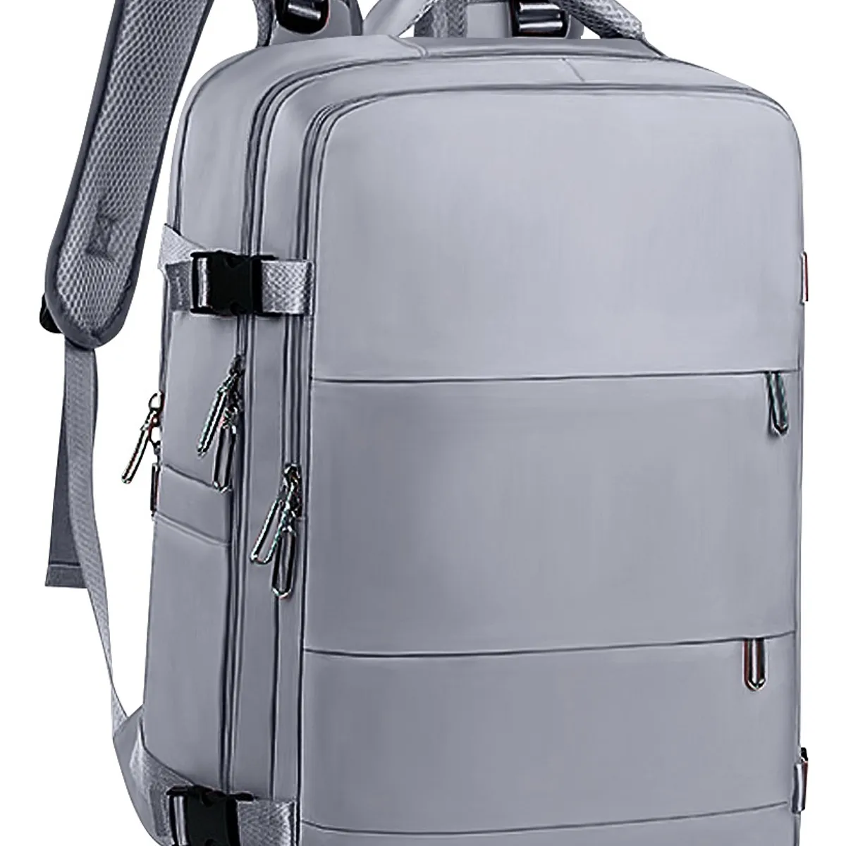 SUPERCENTER - Mochila De Viaje Avión Aprobado Gran Capacidad Gris