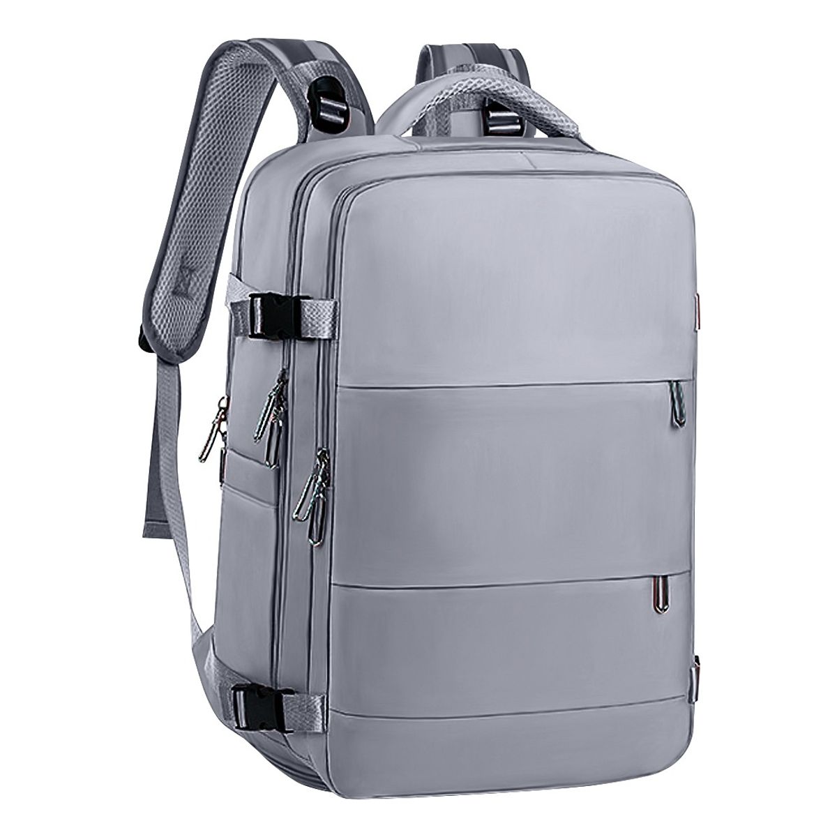 SUPERCENTER - Mochila De Viaje Avión Aprobado Gran Capacidad Gris